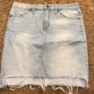 Jean skirt
